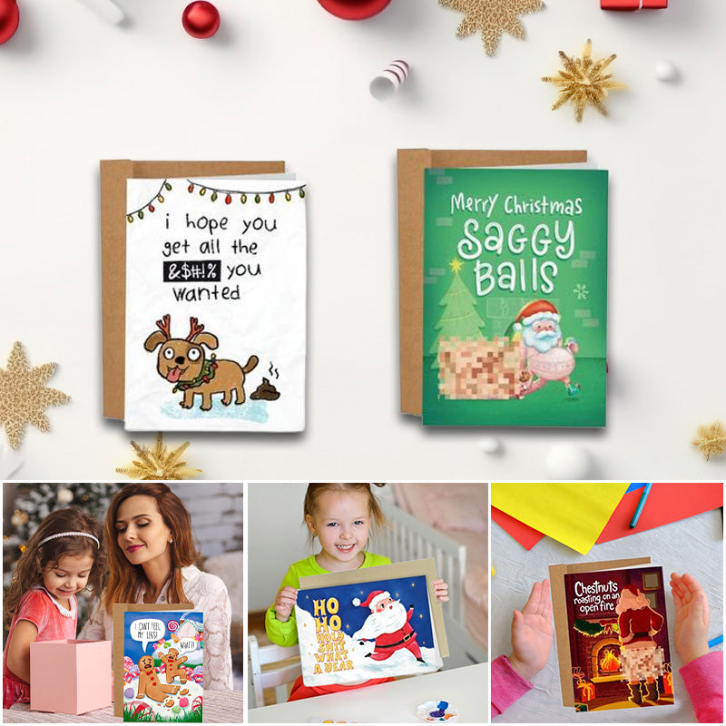 9 Worst Christmas Greeting Cards Ever Bundle Box Set