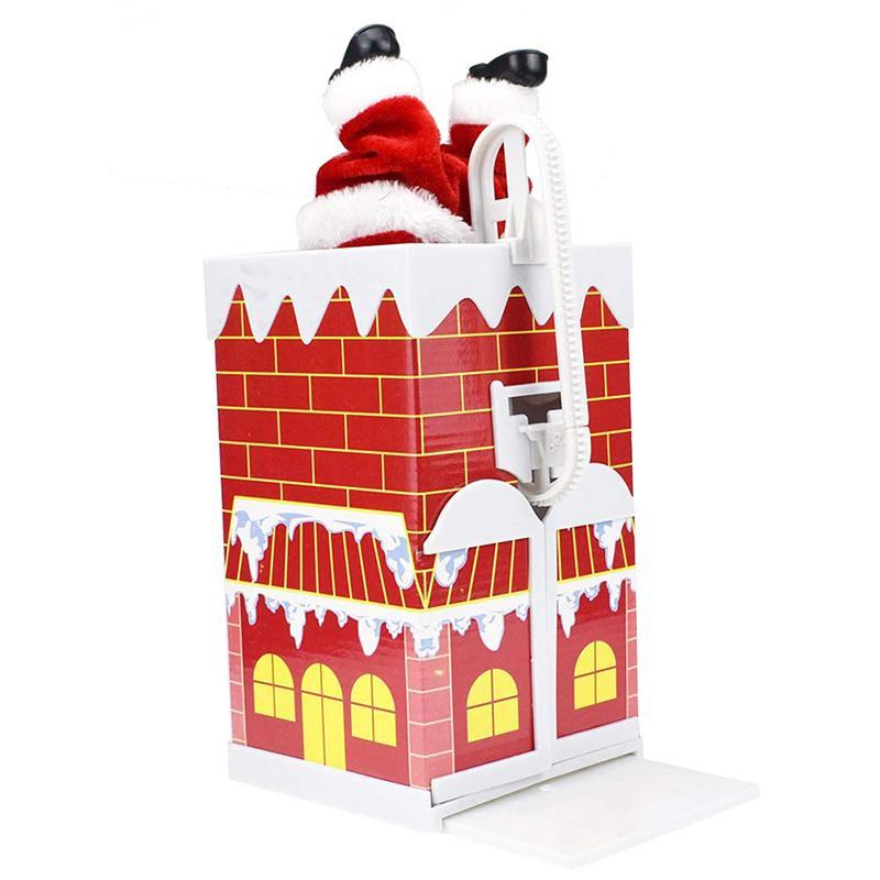 Santa Claus doll shaking the hips,Chimney Climbing Santa Claus,Santa Claus Riding An Electric Reindeer