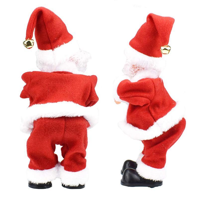 Santa Claus doll shaking the hips,Chimney Climbing Santa Claus,Santa Claus Riding An Electric Reindeer