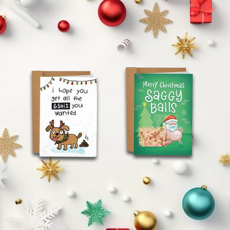 9 Worst Christmas Greeting Cards Ever Bundle Box Set