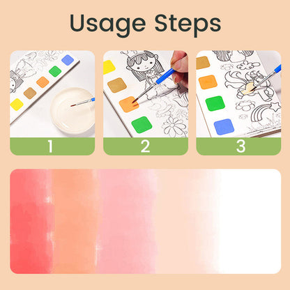 🎅Watercolor Coloring Notes🎁