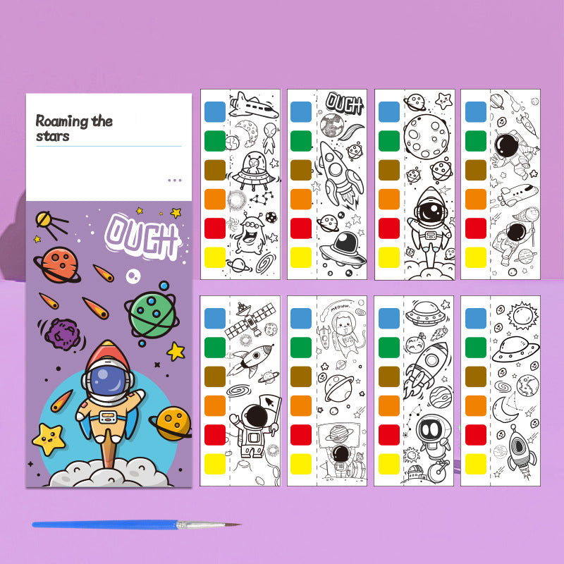 🎅Watercolor Coloring Notes🎁