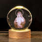 Jesus Glowing Crystal Ball