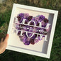 Personalized Mom Flower Shadow Box