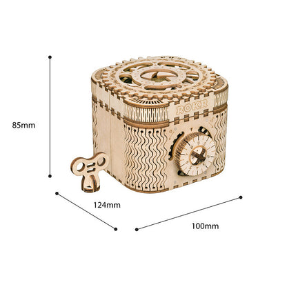 3D Three-Dimensional Puzzle Wood