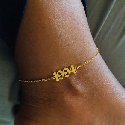 Stainless Steel Vintage Anklets
